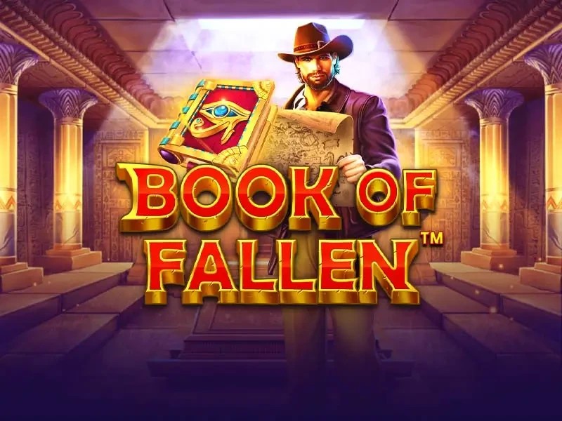 Official Slots logo: Book of the Fallen by Pragmatic Play at 5Gringos
