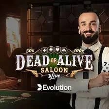 Enjoy Dead or Alive: Saloon by Evolution – logo hosted on 5-gringoscasino.gr