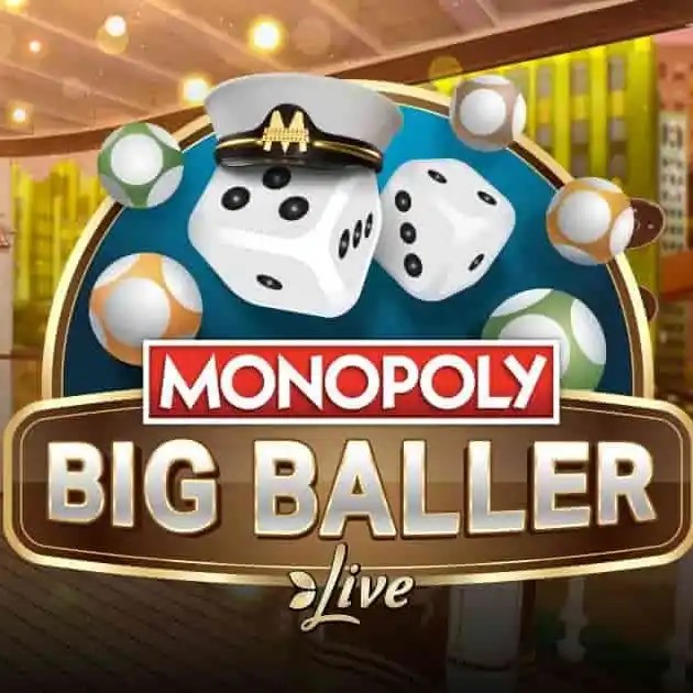 MONOPOLY Big Baller online game logo by Evolution on 5-gringoscasino.gr